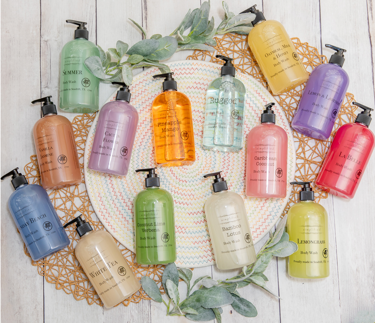 OATMEAL MILK & HONEY BODY WASH