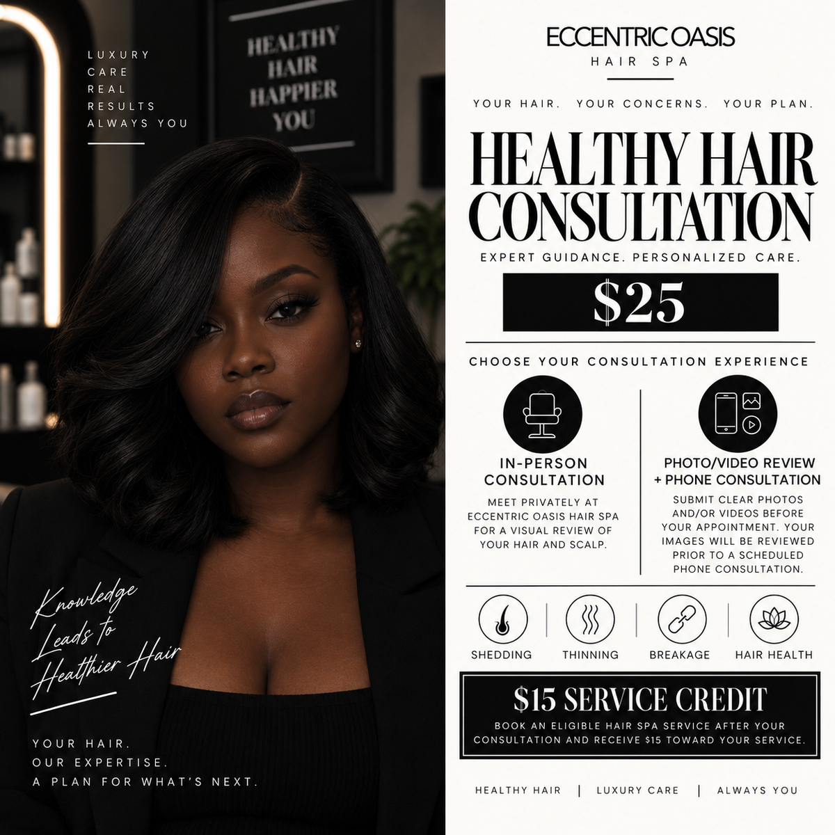 HEALTHY HAIR CONSULTATION