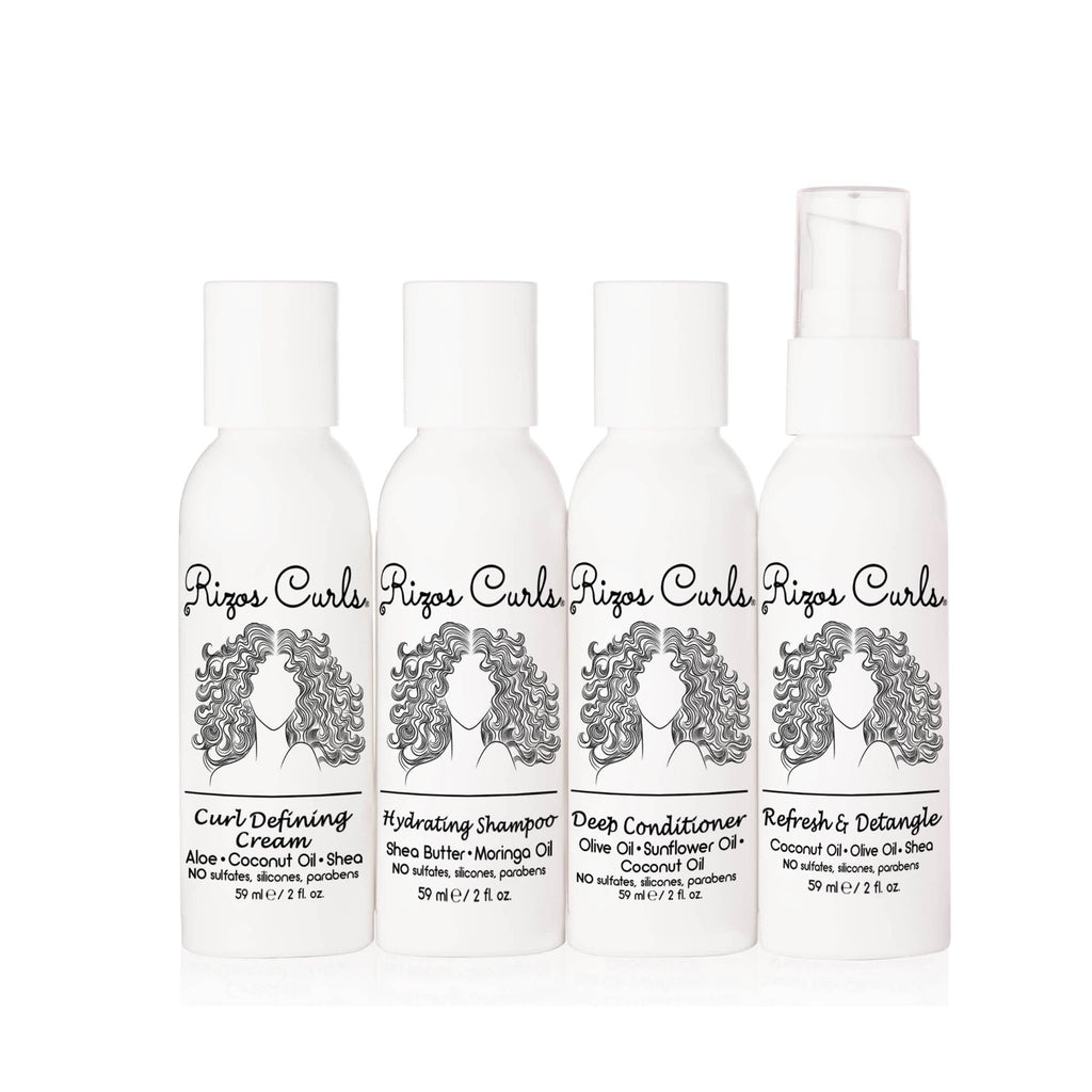 Rizos Curls Complete Four Step Travel Kit